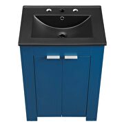 Bathroom vanity in navy black by Modway additional picture 5