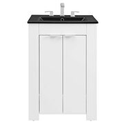 Bathroom vanity in white black by Modway additional picture 7