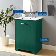 Bathroom vanity in green white by Modway additional picture 12
