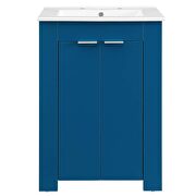 Bathroom vanity in navy by Modway additional picture 8