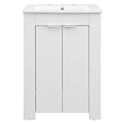 Bathroom vanity in white by Modway additional picture 9