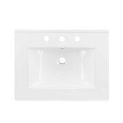 Wall-mount bathroom vanity in gray white by Modway additional picture 2
