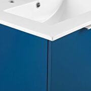 Wall-mount bathroom vanity in navy white by Modway additional picture 5