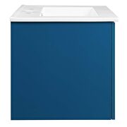 Wall-mount bathroom vanity in navy white by Modway additional picture 6