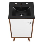 Bathroom vanity in walnut black by Modway additional picture 5