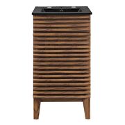 Bathroom vanity cabinet in walnut black by Modway additional picture 8