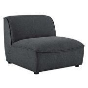5-piece sectional sofa in charcoal by Modway additional picture 15