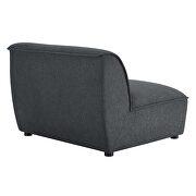 5-piece sectional sofa in charcoal by Modway additional picture 3