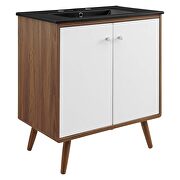 Bathroom vanity in walnut black by Modway additional picture 10