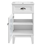 Bathroom vanity cabinet in white by Modway additional picture 7