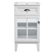 Bathroom vanity cabinet in white by Modway additional picture 9