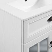 Bathroom vanity cabinet in white additional photo 4 of 9