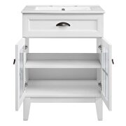 Bathroom vanity cabinet in white by Modway additional picture 7