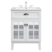 Bathroom vanity cabinet in white by Modway additional picture 8