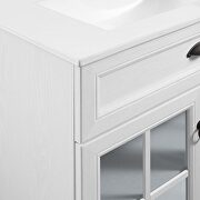 Bathroom vanity cabinet in white additional photo 4 of 9