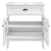 Bathroom vanity cabinet in white by Modway additional picture 6