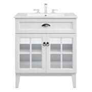 Bathroom vanity cabinet in white by Modway additional picture 8