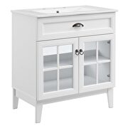 Bathroom vanity cabinet in white by Modway additional picture 10