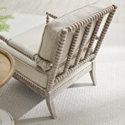 Fabric upholstery armchair in natual/ beige by Modway additional picture 2