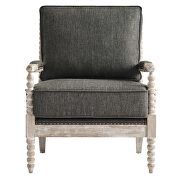 Fabric upholstery armchair in natual/ gray by Modway additional picture 7