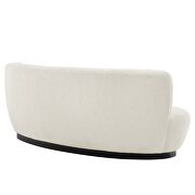 Ivory finish upholstered fabric sofa by Modway additional picture 5