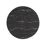 Artificial marble bar table in gold black by Modway additional picture 5