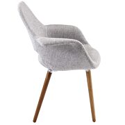 Dining armchair in light gray by Modway additional picture 5