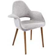 Dining armchair in light gray by Modway additional picture 7