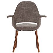 Dining armchair in taupe by Modway additional picture 4