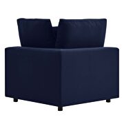 Navy finish sunbrella® outdoor patio loveseat by Modway additional picture 7