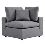 Gray finish sunbrella® outdoor patio loveseat by Modway additional picture 5