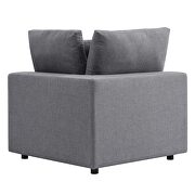 Gray finish sunbrella® outdoor patio loveseat by Modway additional picture 7