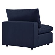 Navy finish overstuffed outdoor patio sofa by Modway additional picture 7