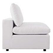 White finish overstuffed outdoor patio sofa by Modway additional picture 6