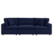 Navy finish sunbrella® outdoor patio sofa by Modway additional picture 2