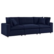 Navy finish sunbrella® outdoor patio sofa by Modway additional picture 3