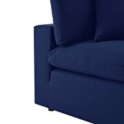 Navy finish sunbrella® outdoor patio sofa by Modway additional picture 6