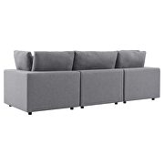 Gray finish sunbrella® outdoor patio sofa by Modway additional picture 4