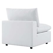 White finish sunbrella® outdoor patio sofa by Modway additional picture 8