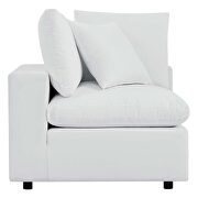 White finish sunbrella® outdoor patio sofa by Modway additional picture 10