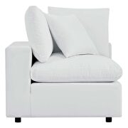 White finish sunbrellaÂ® outdoor patio sofa by Modway additional picture 10