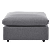 Gray finish 4-piece sunbrella® outdoor patio sectional modular sofa by Modway additional picture 12