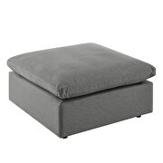 7-piece outdoor patio modular sectional sofa in charcoal by Modway additional picture 10