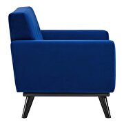 Performance velvet  upholstery chair in navy by Modway additional picture 3