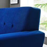 Performance velvet  upholstery chair in navy by Modway additional picture 6