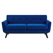 Performance velvet  upholstery loveseat in navy by Modway additional picture 7