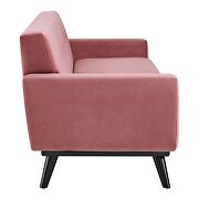 Performance velvet  upholstery sofa in dusty rose by Modway additional picture 3
