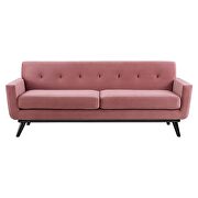 Performance velvet  upholstery sofa in dusty rose by Modway additional picture 6
