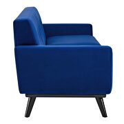 Performance velvet  upholstery sofa in navy by Modway additional picture 3
