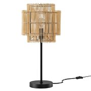 Bamboo table lamp by Modway additional picture 4